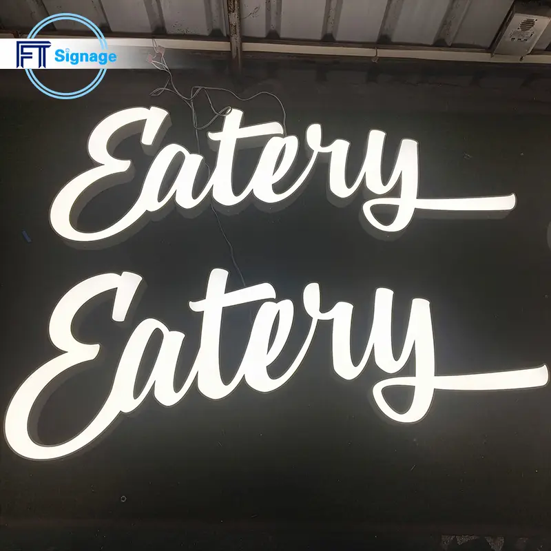 LED front-lit letters - 5
