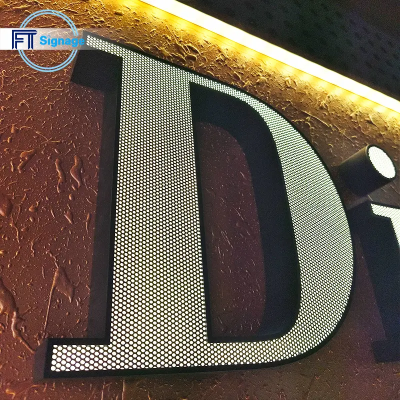 LED front-lit letters - 4