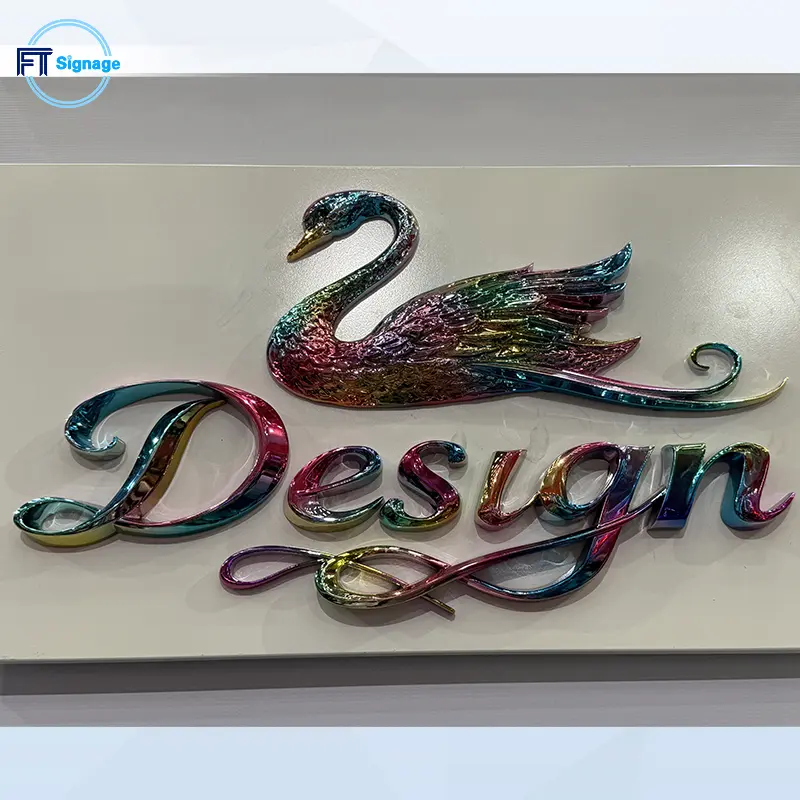 Non-illuminated 3D Letters - 5