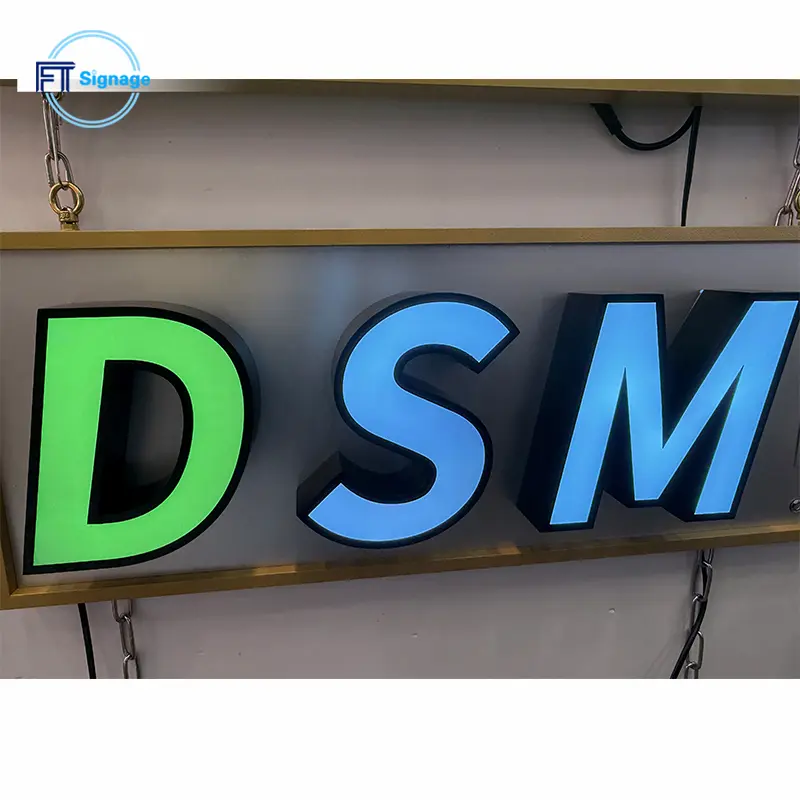 LED front-lit letters - 4