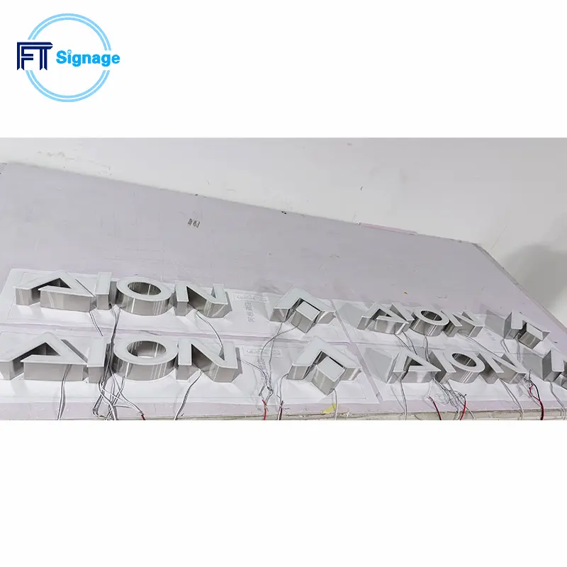 LED front-lit letters - 6