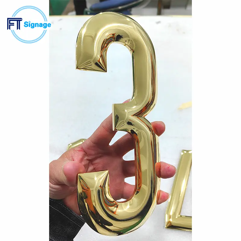 Non-illuminated 3D Letters - 2
